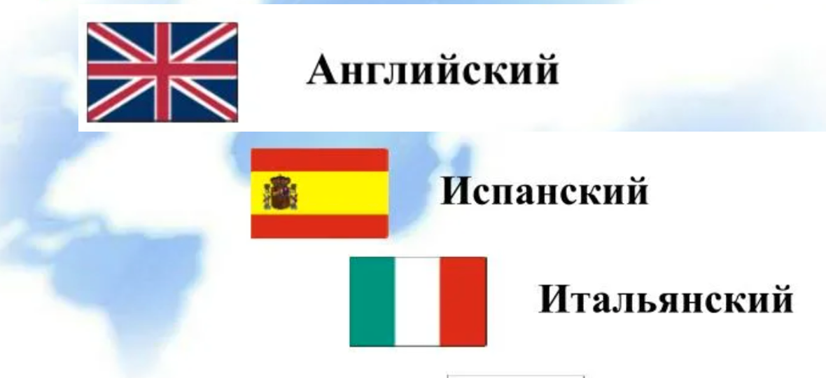 Канал для изучения английского, испанского и/или итальянского! Добро пожаловать!