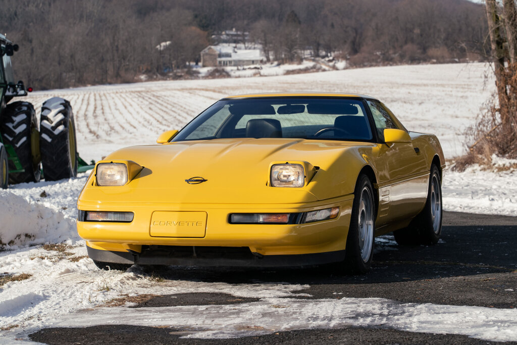 Chevrolet Corvette zr11 ночью