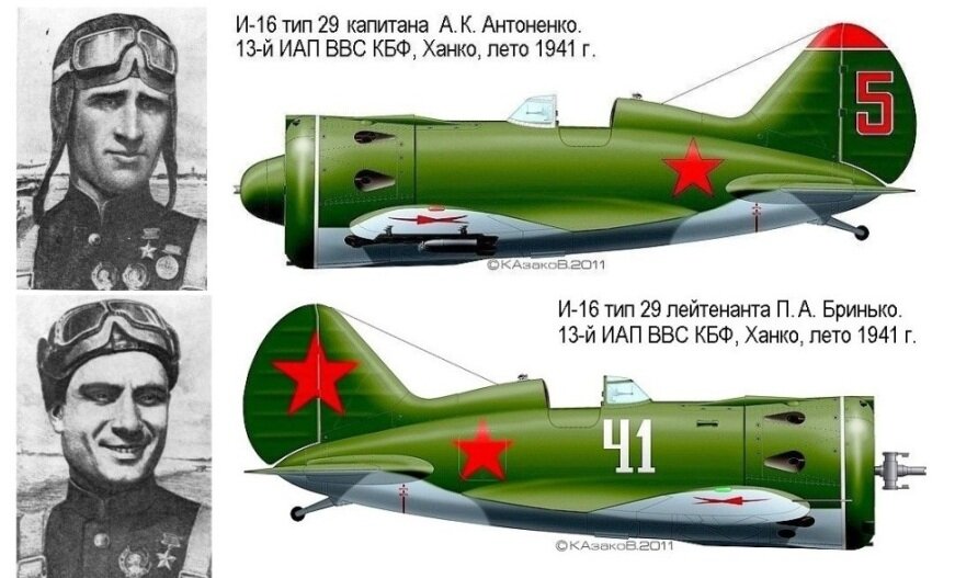 Советский истребитель И-16 Тип 5/6 (Война в Испании)