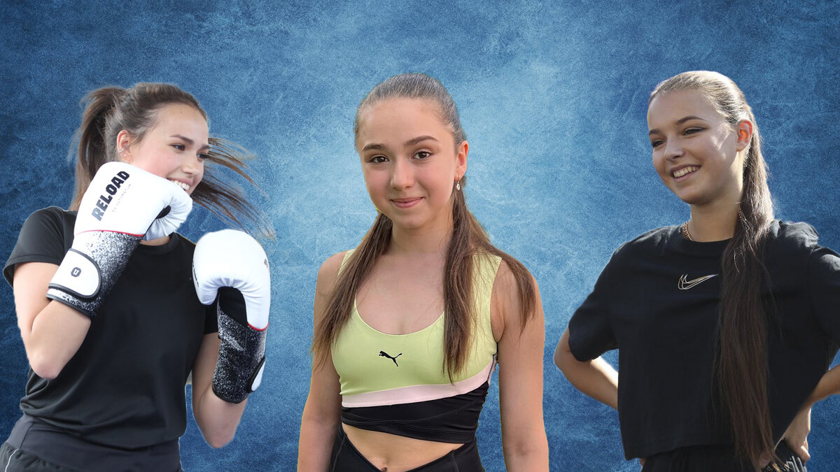 Загитова, Валиева, Щербакова. Коллаж автора.