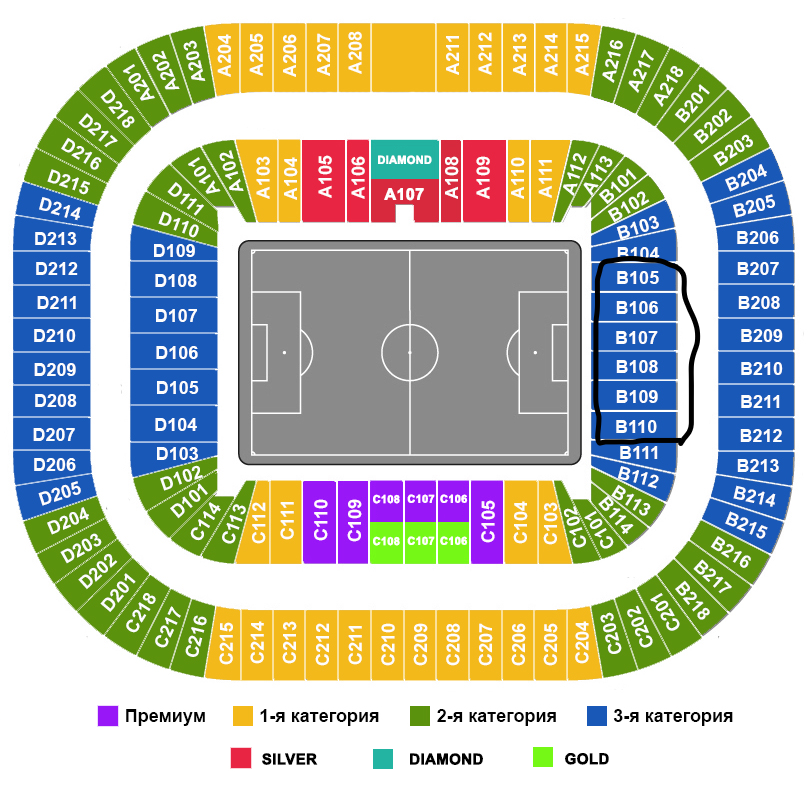 Стадион санкт петербург карта стадиона. Зенит Арена схема секторов. План Татнефть арены по секторам.