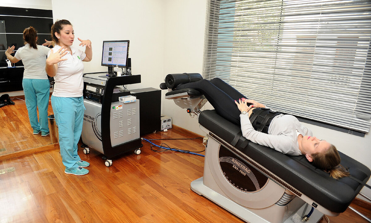 Аппарат KINETRAC KNX-7000 в пансионате Украина-1 в Феодосии