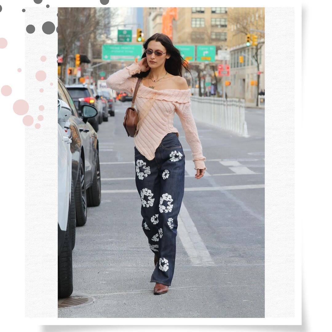 26 самых ярких моментов Беллы Хадид в винтажном уличном стиле