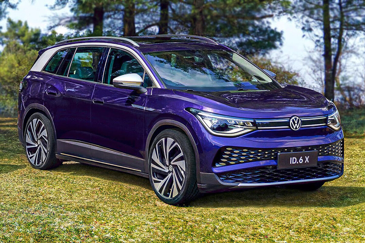    В России начались продажи кроссовера Volkswagen ID.6 X Фото производителя