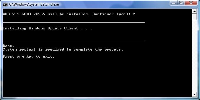 Разное - Оффлайн обновления Windows Vista