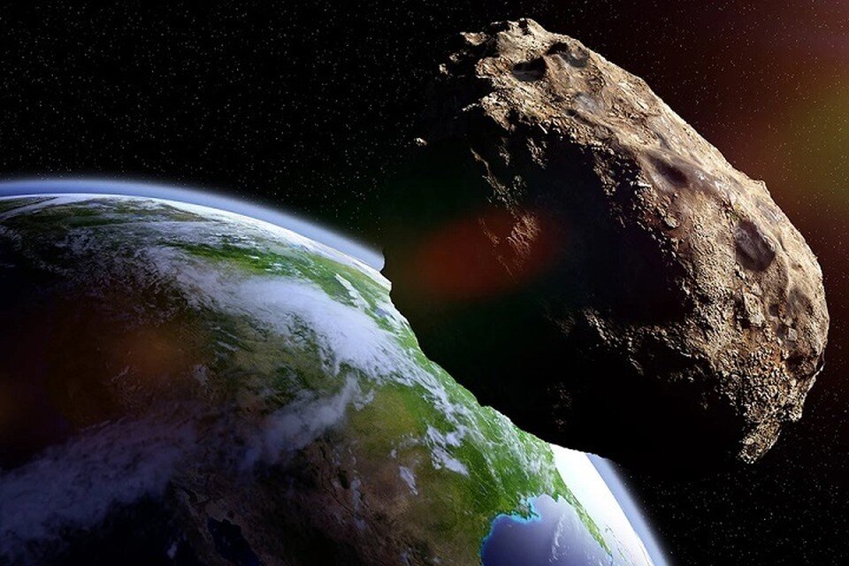     К Земле летит крупный астероид. Фотоиллюстрация: Shutterstock