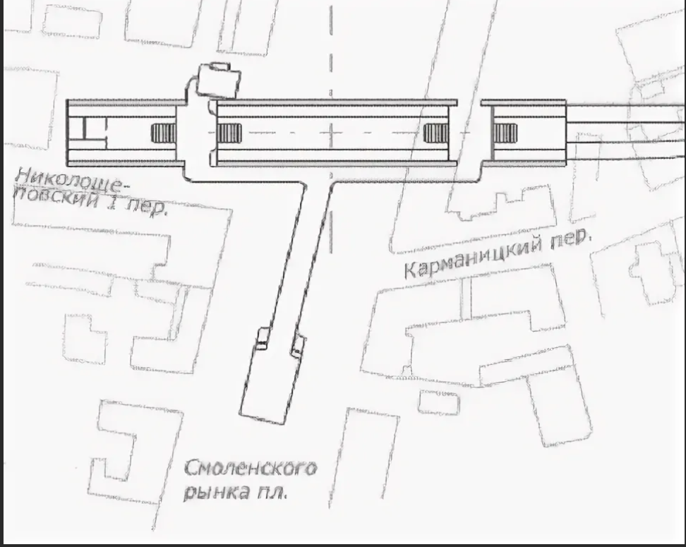 Метро арбатская схема