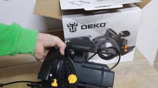 Дисковая циркулярная пила deko dkcs1800