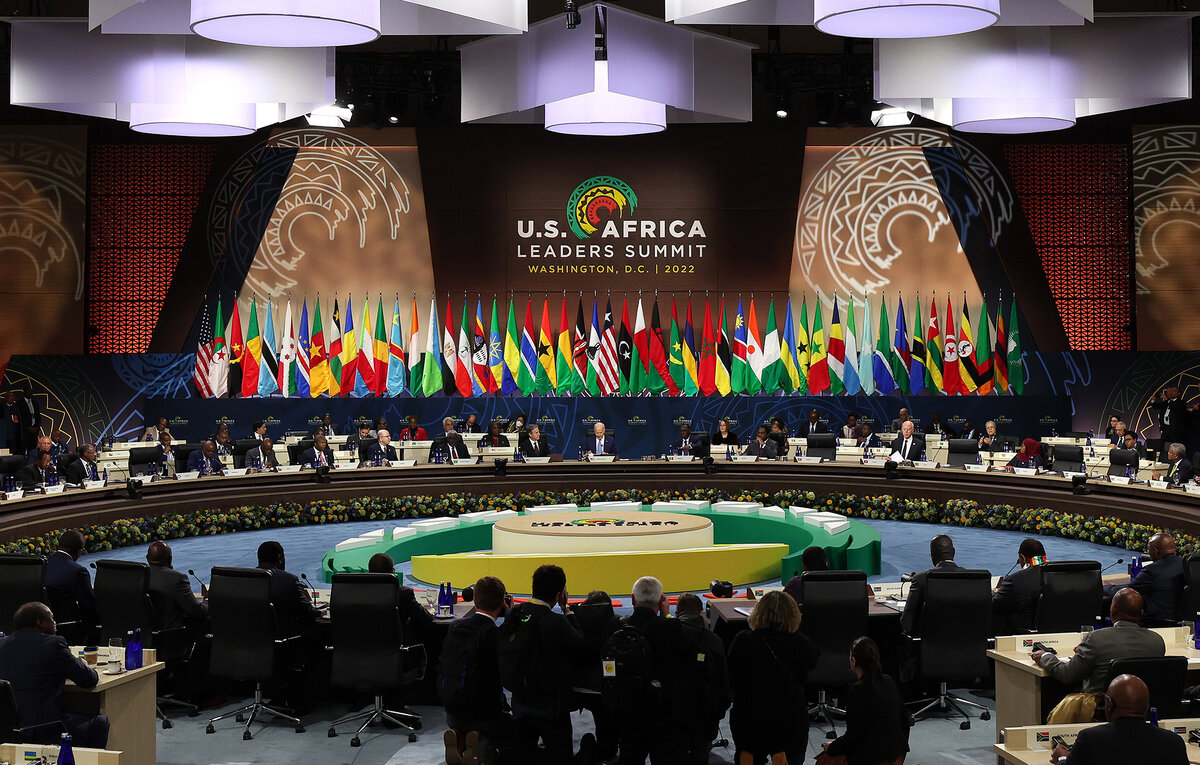    Саммит лидеров США и Африки, Вашингтон, 15 декабря 2022 года  Kevin Dietsch/Getty Images
