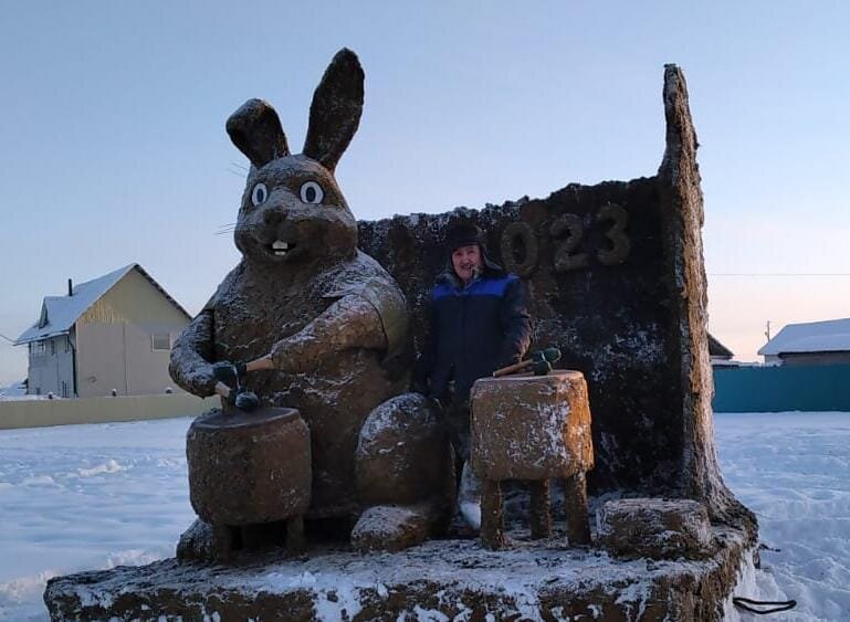   Заяц из навоза в ЯкутииЯСИА