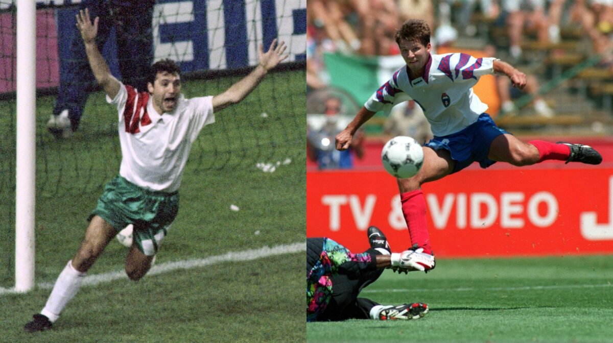 Стоичков (слева) и Саленко. Коллаж из фото из открытых источников сети Интернет