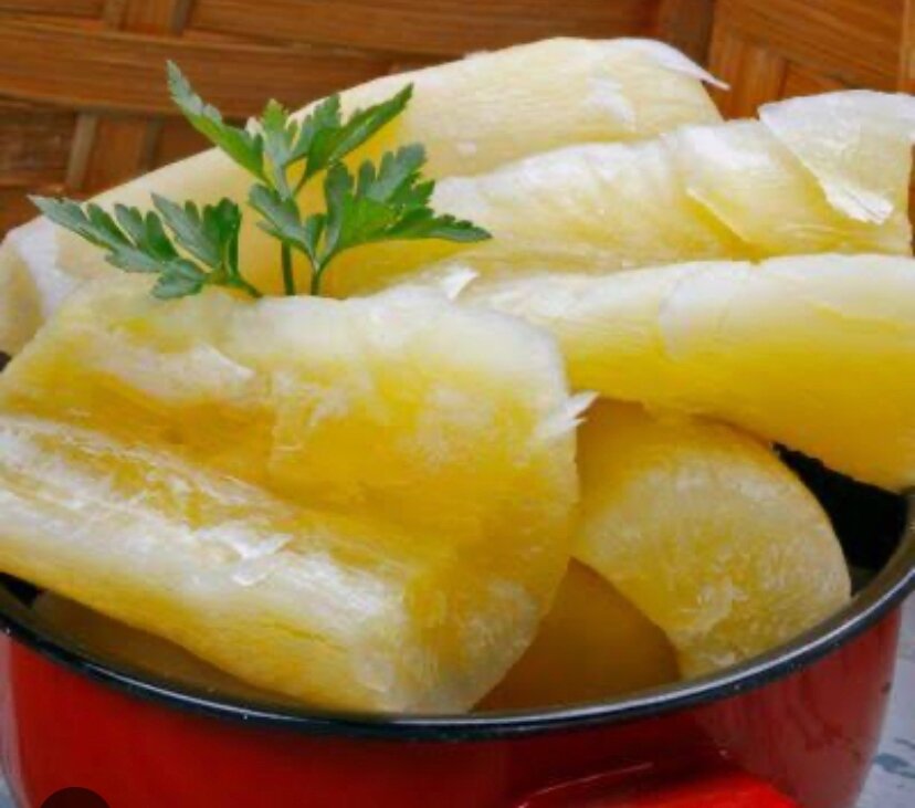 Мандиока отварной.