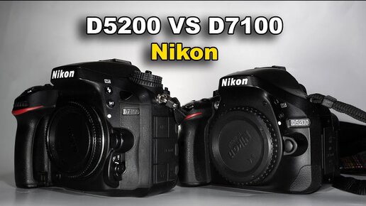 Сравнение матриц Nikon D5200 VS D7100