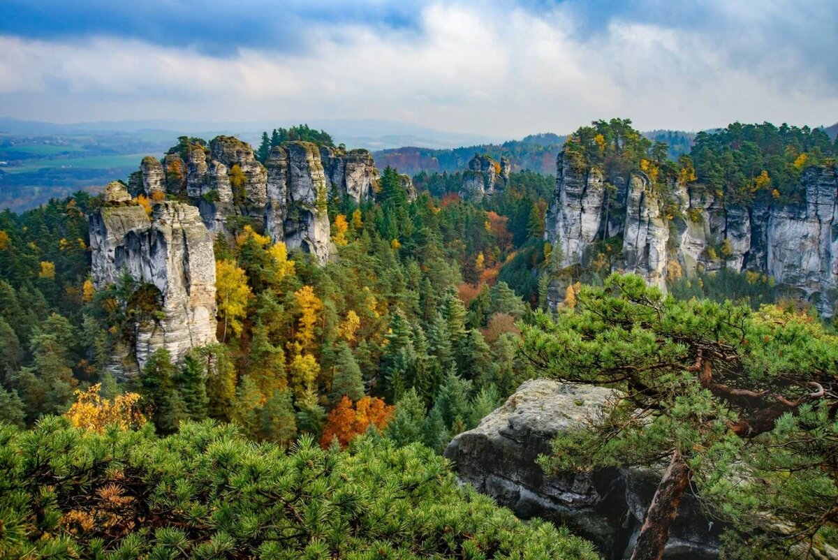 праховские скалы чехия