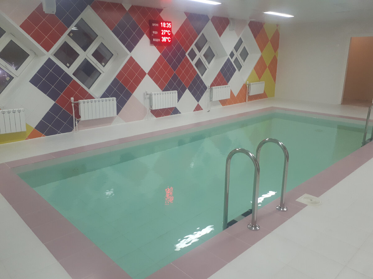 Бассейн в детском саду "Ивушка", г. Якутск