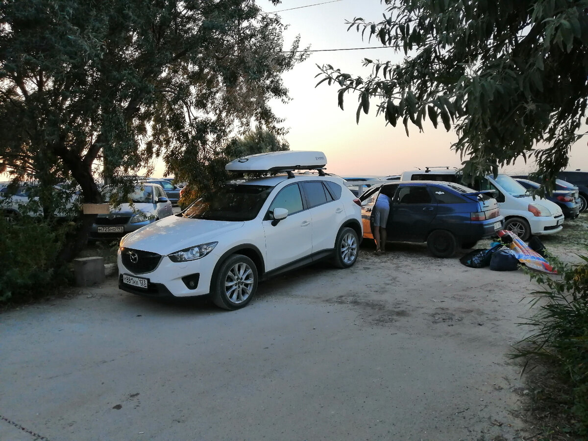 Одна из платных парковок