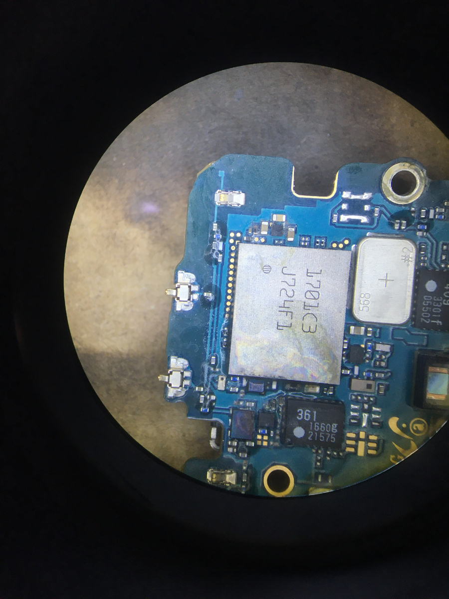 Повреждена обвязка модуля Wi-Fi