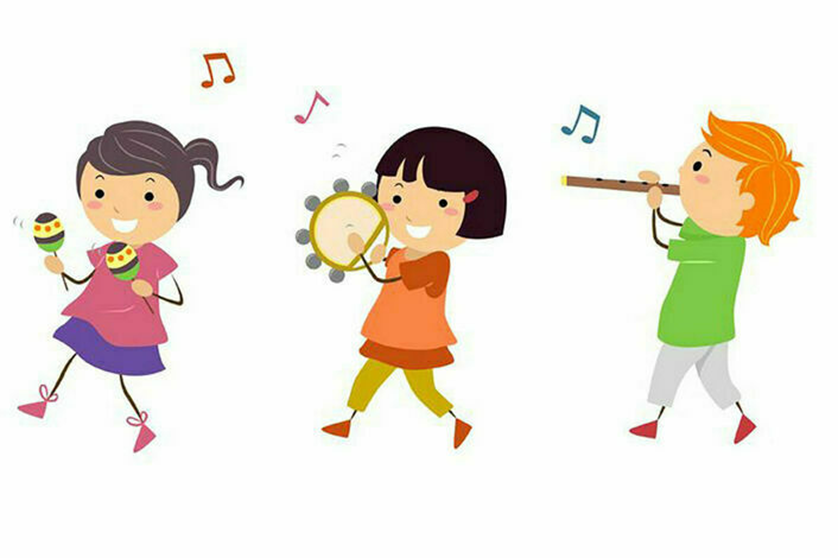 Музыкальные инструменты для детей. Дети играют на музыкальных инструментах. Музыкальный рисунок для детей. Дети с музыкальными инструментами вектор.