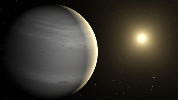 Экзопланета 51 Pegasi b (Фото: NASA) 