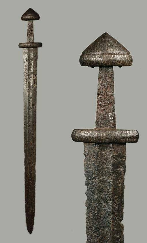 Меч викингов типа II (Городской музей «Валкхов», г. Неймеген, Нидерланды)