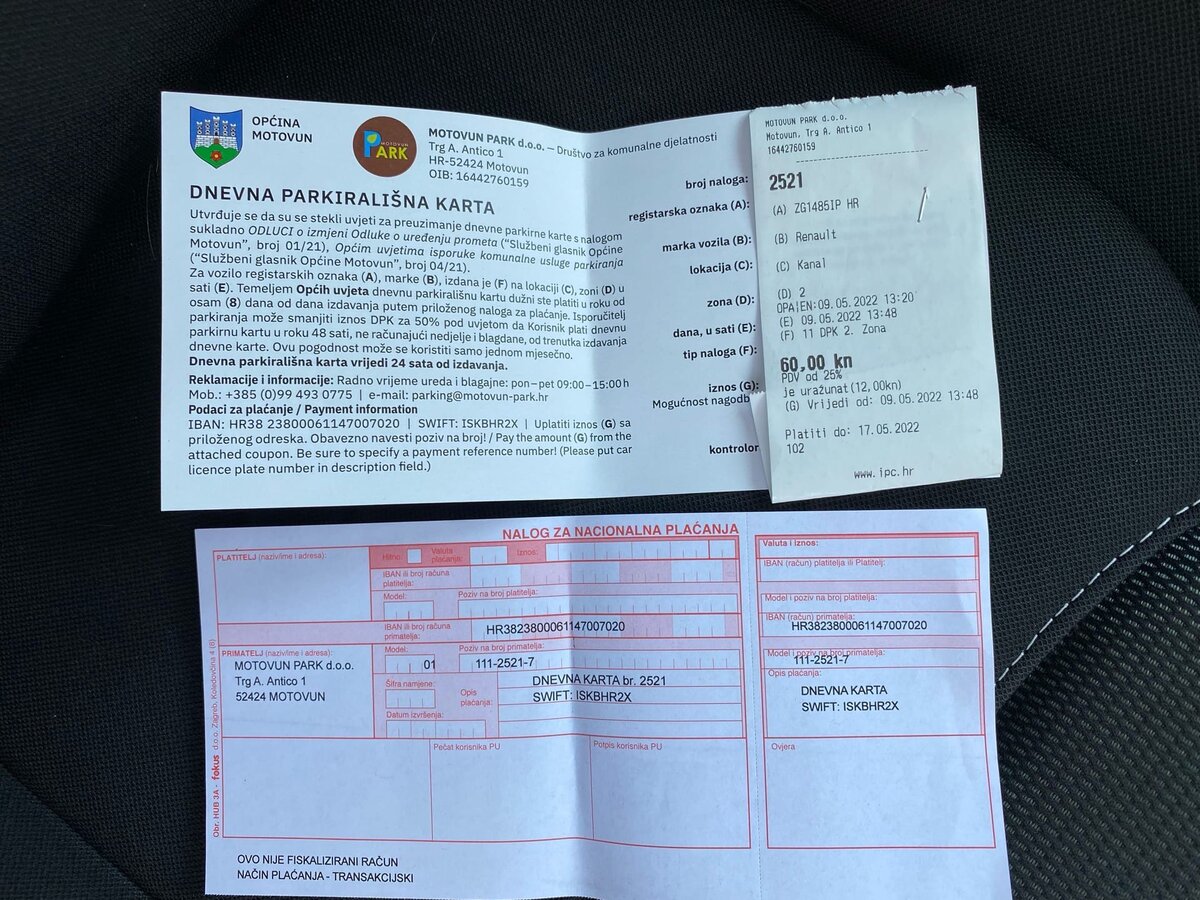 штраф за парковку просроченную парковку