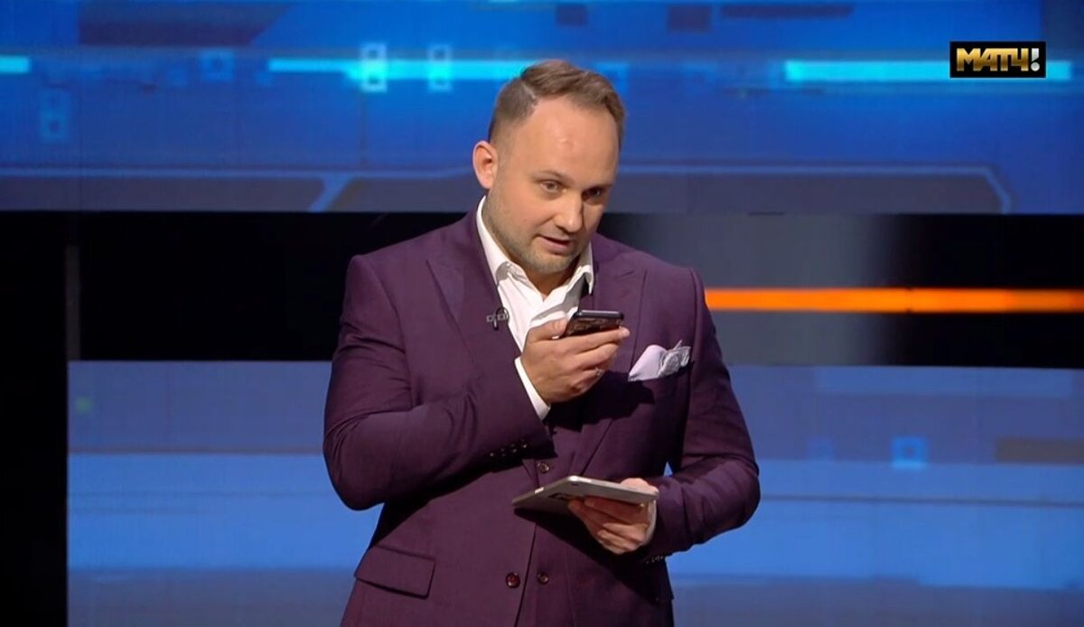 Тот самый злополучный звонок. Источник: скриншот трансляции "Матч ТВ"