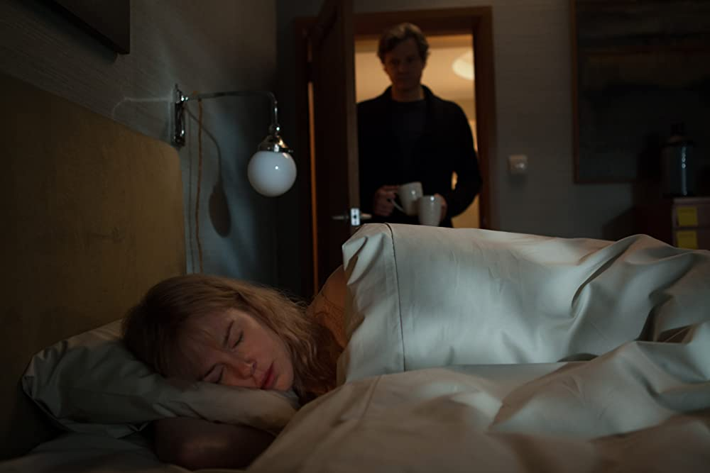 Кадр из фильма Before I Go to Sleep. Режиссер: Роуэн Жоффе. Оператор: Бен Дэвис. Производство: Clarius Entertainment, Film i Väst, Filmgate Films, Millennium Films, Scott Free Productions, Studio Canal. Показ в России: Парадиз