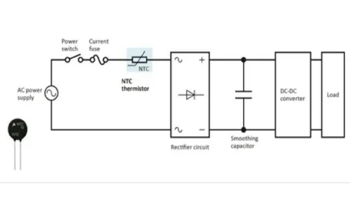 NTC THERMISTOR Применяется как ограничитель пускового тока. | Дмитрий  Компанец | Дзен