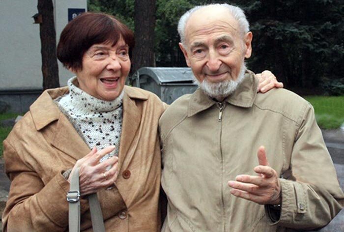 С супругой, Татьяной Домбровской Леонид Аронович прожил больше 70 лет. Фото: stuki-druki.com
