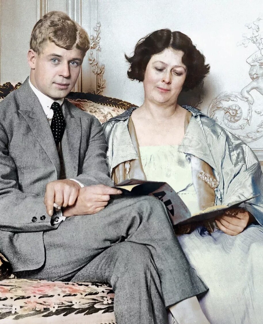 С Айседорой Дункан