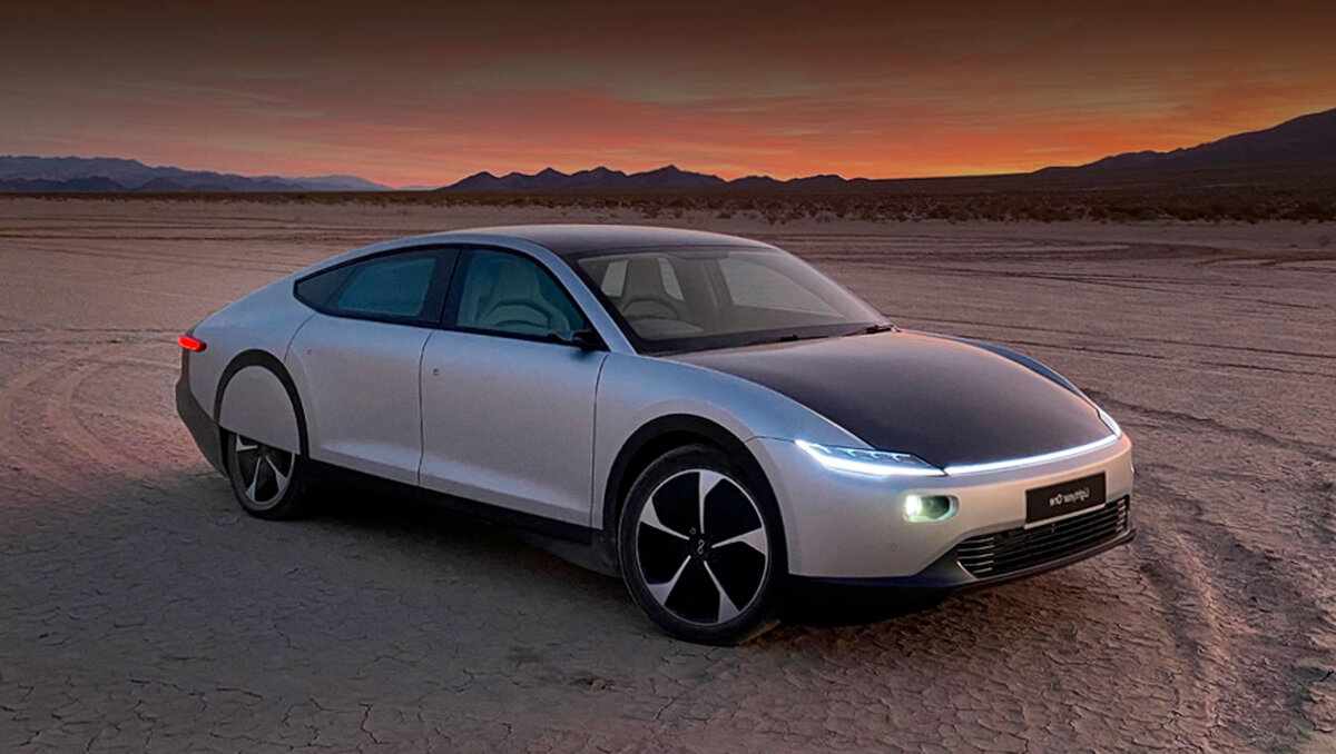 автомобиль на солнечных батареях