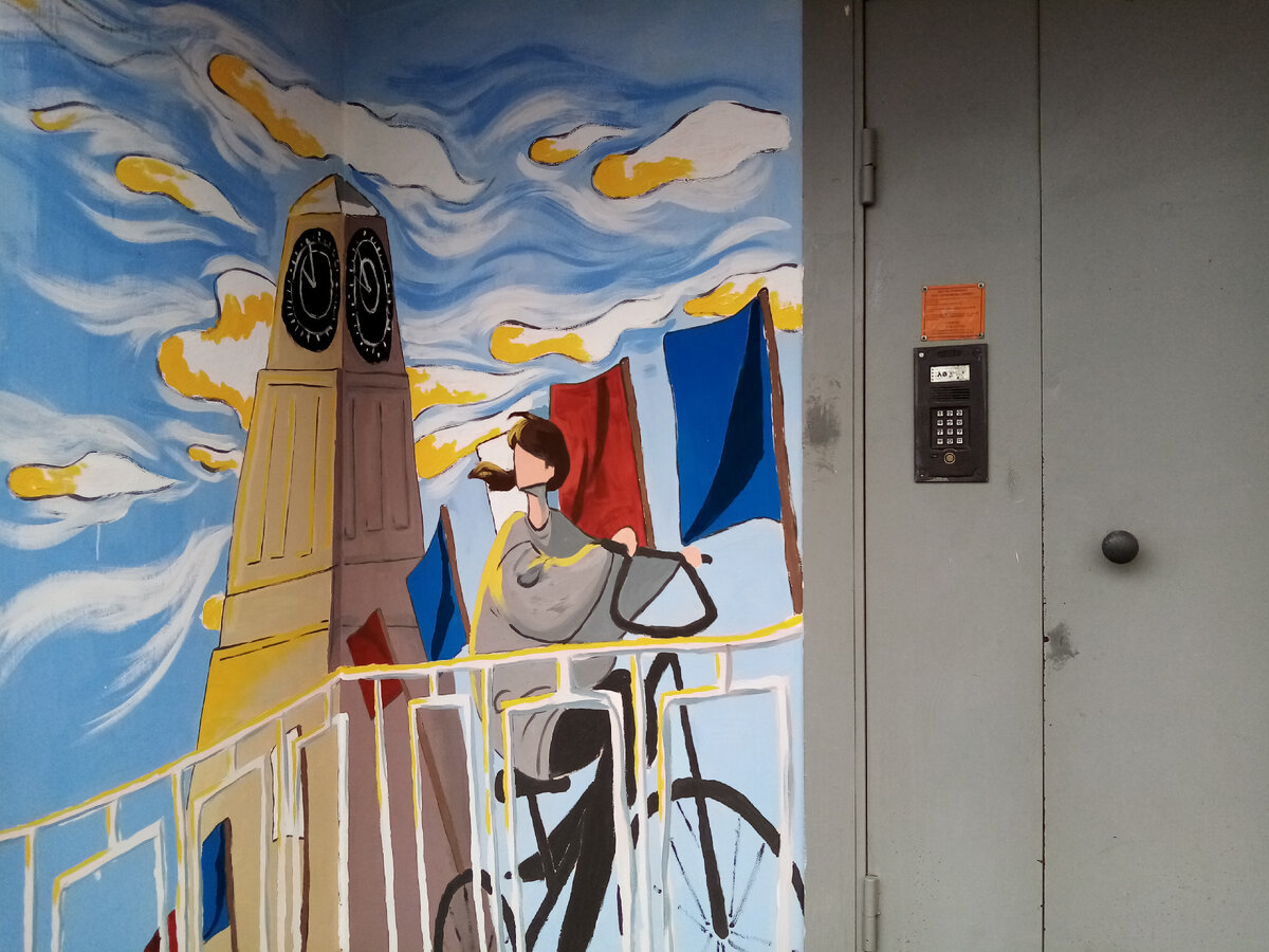 Это Биг-Бэн в Красноярске