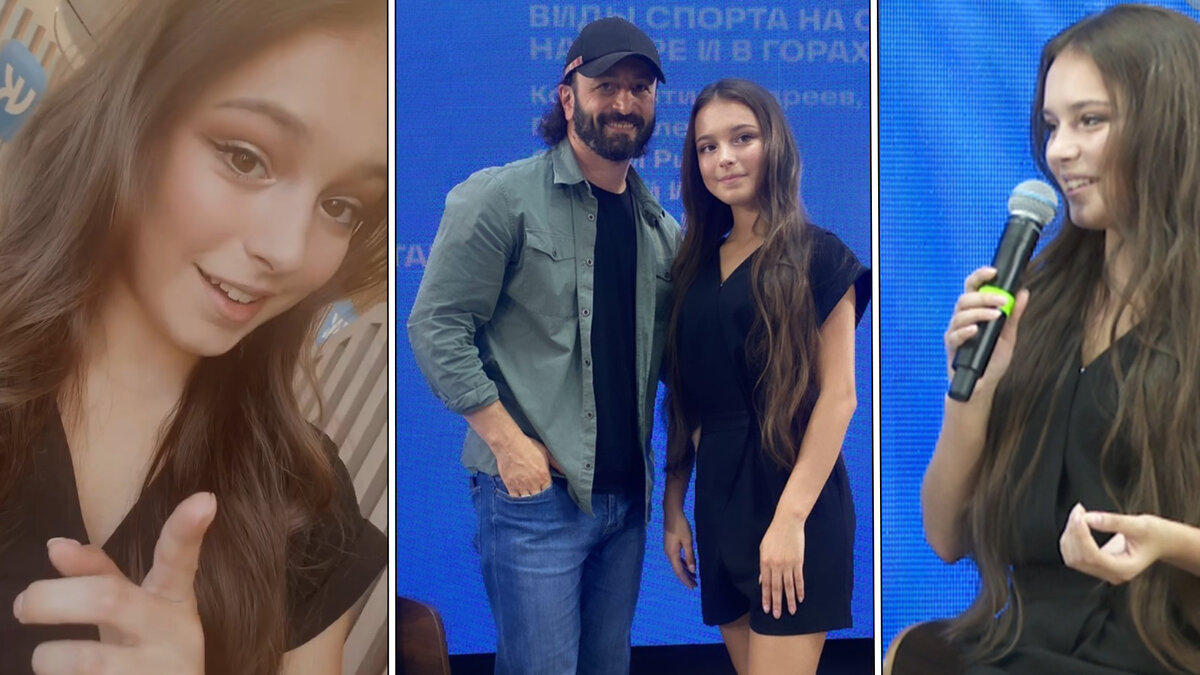 Анна Щербакова на VKFest. Коллаж автора.