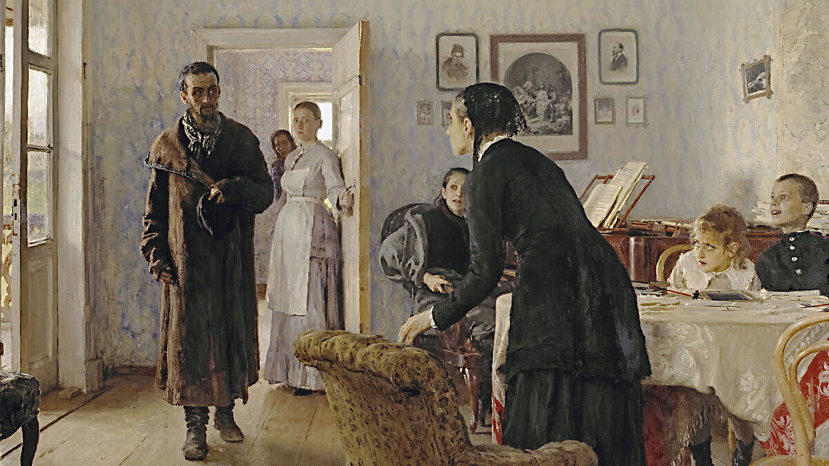 Илья Ефимович Репин, Не ждали, 1884-1888