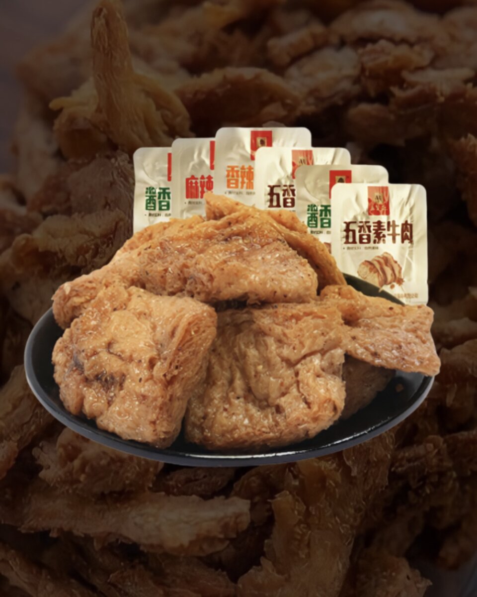 Соевое мясо от бренда Wuxianzhai 