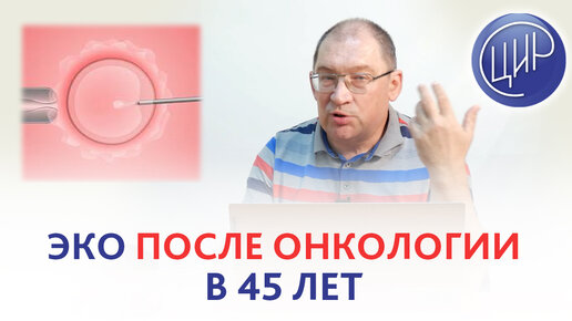 ЭКО после онкологии молочной железы в 45 лет на фоне миомы матки. Гузов И.И.