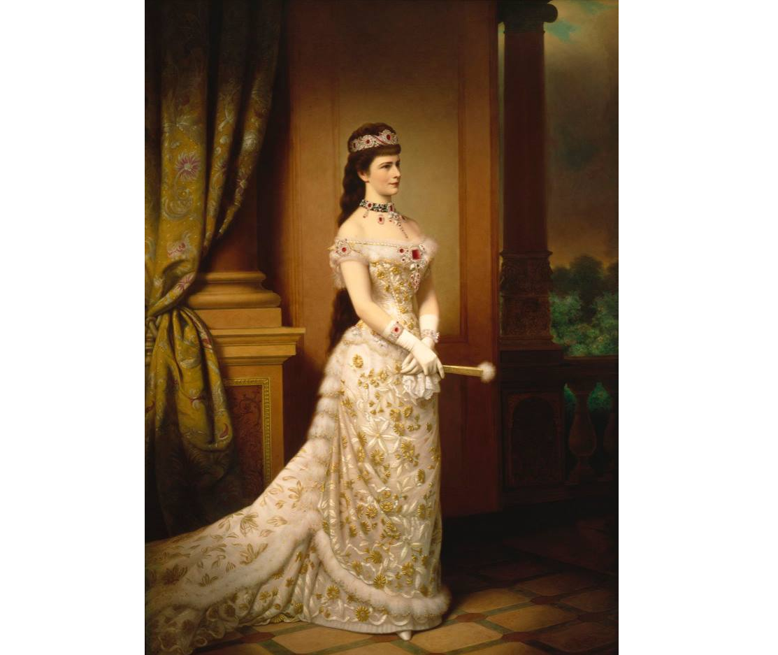 Портрет императрицы Елизаветы Баварской, Георг Раабе, 1879. (с) Из коллекции Хофбурга