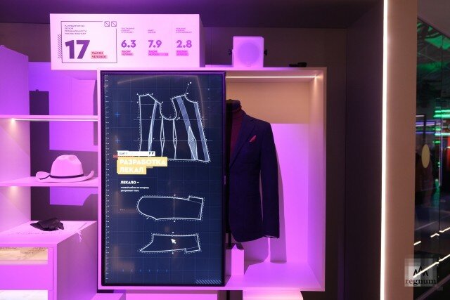    Стенд легкой промышленности Василий Иванов © ИА REGNUM