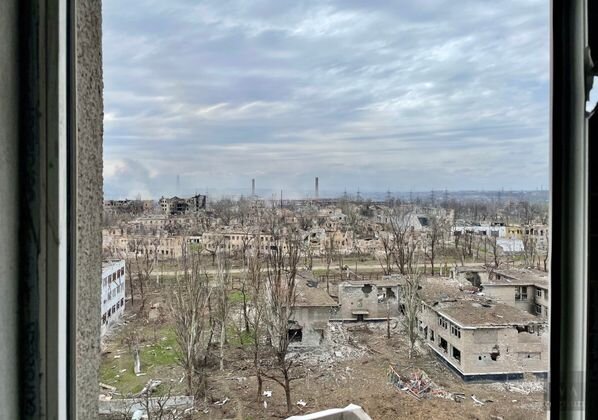    Вид из окна на металлургический комбинат «Азовсталь» Никита Третьяков © ИА REGNUM