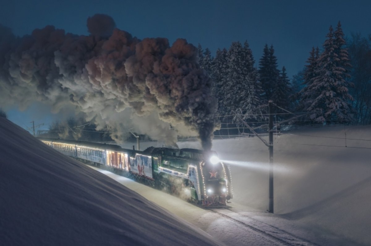    Поезд Деда Мороза сделает остановку в Твери