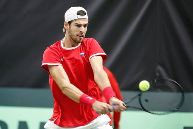    Карен Хачанов Www.daviscup.com