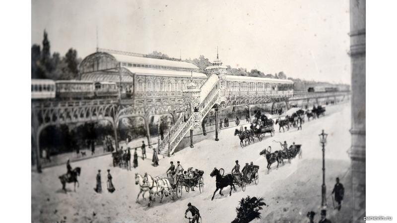 Так могло выглядеть надземное метро