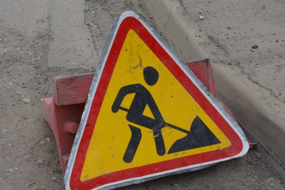     На трассе введут временную схему движения. Геннадий БИСЕНОВ