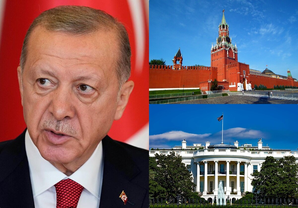 Президент Турции Реджеп Тайип Эрдрган/Кремль, Москва/Белый дом, Вашингтон