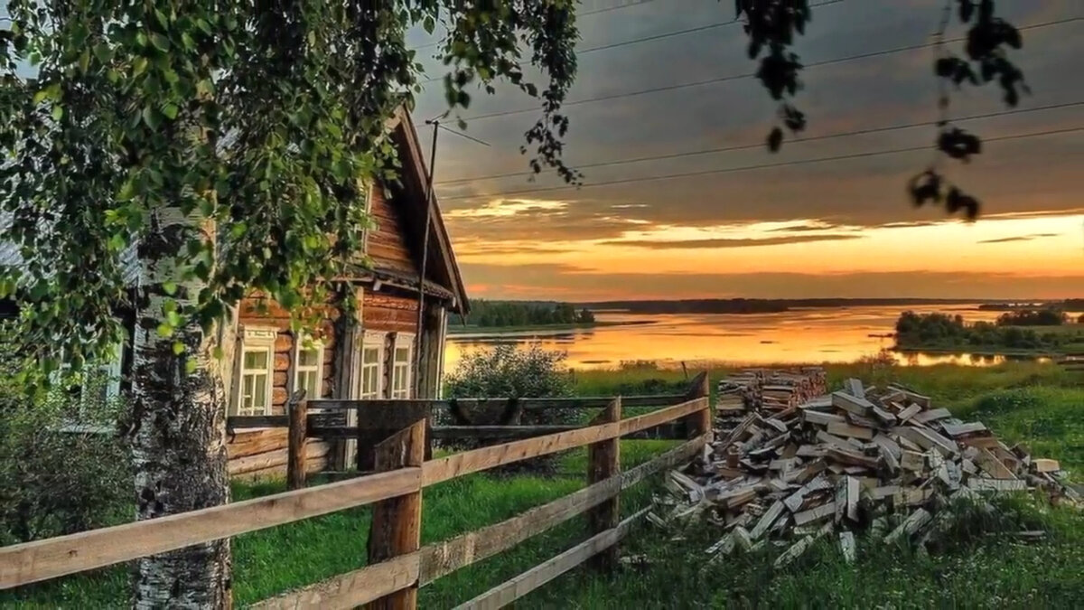 фото деревни летом россия