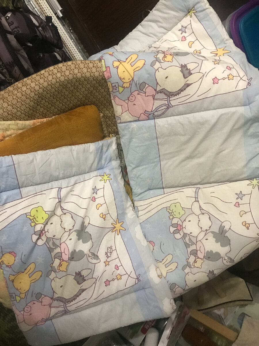 Первоначальный вид бортиков, которые достались от племяшки 