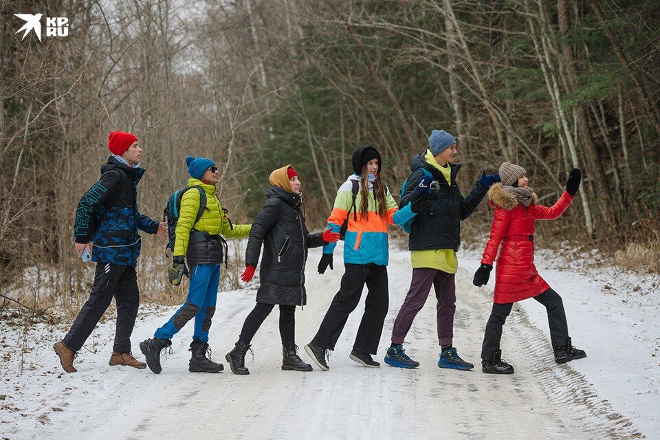     Журналисты пешком прошли четыре километра и достигли своей цели. Мария КАЮРОВА