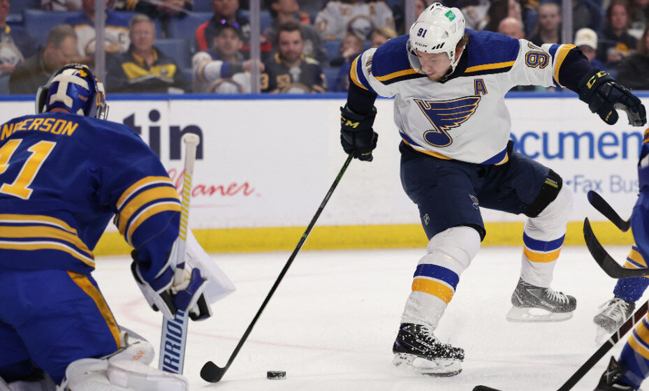    Владимир Тарасенко может уйти из "Сент-Луиса". Фото: Reuters