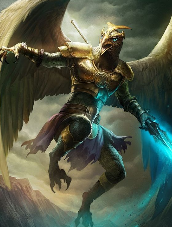 Ааракокра-приключенец (изображение из открытых источников)