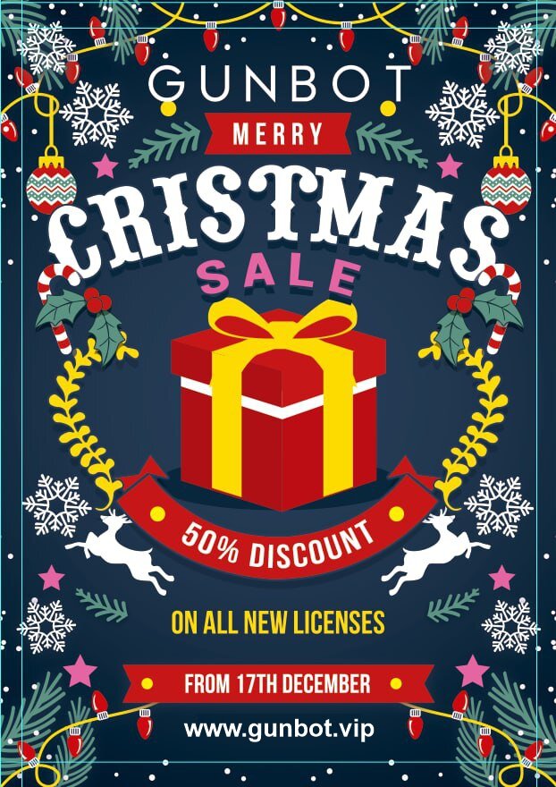 Gunbot Xmas Sale
